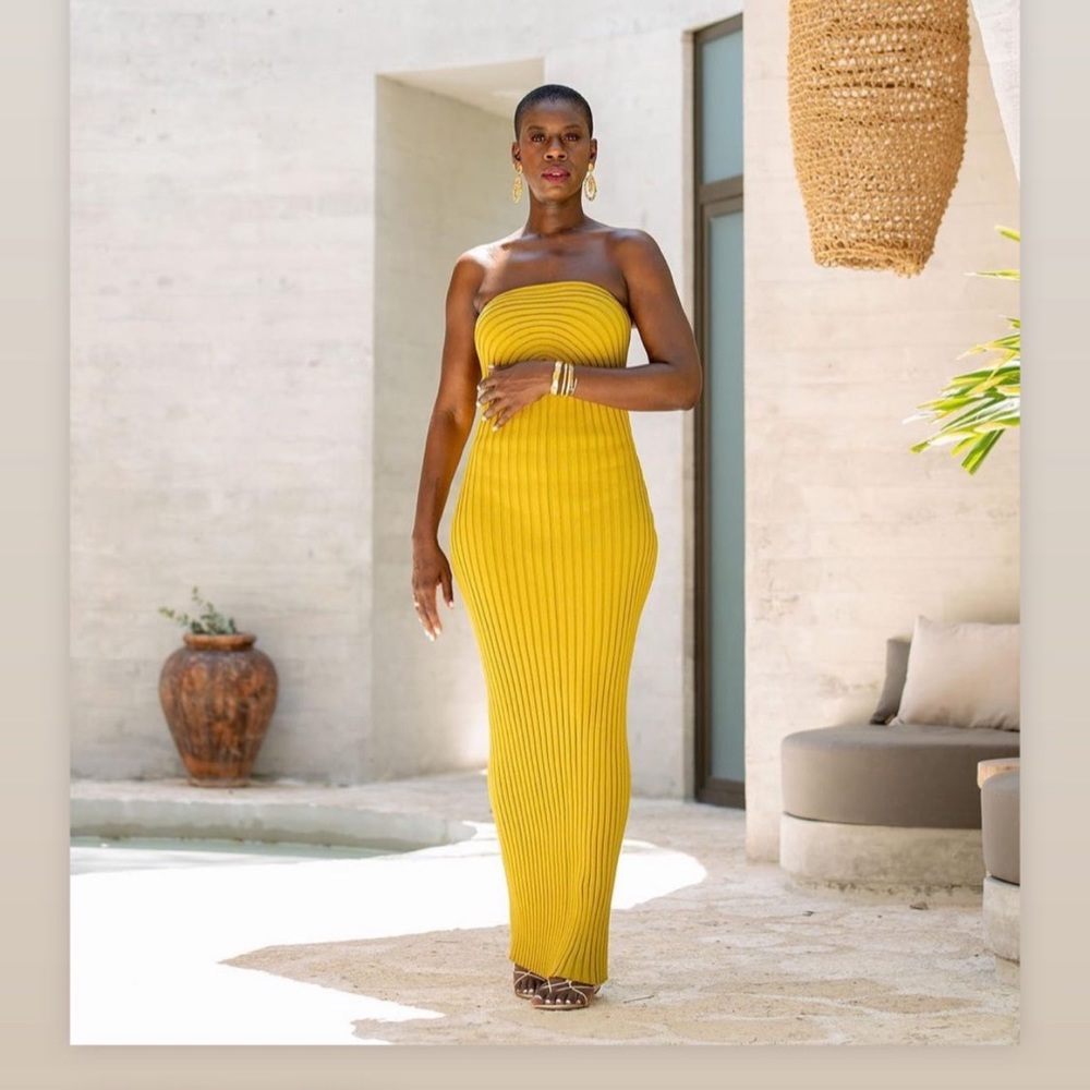 Maxi tube dress